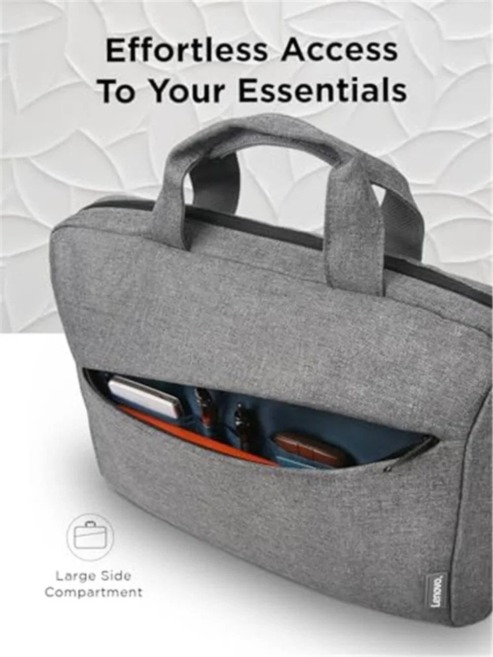 Laptop Carrying Case T210, 15.6-Inch Laptop and Tablet, Sleek Design, Durable
